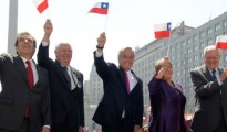 presidentes de Chile juntos