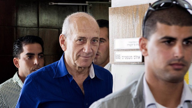 primer ministro israelí Olmert