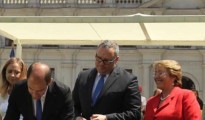 bachelet, jadue y su hijo dávalos